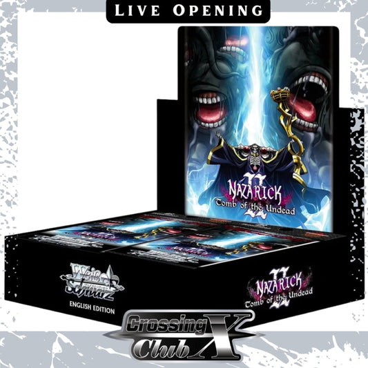 Nazarick Tomb Of The Undead Vol. 2 English Booster [Cxc Card Live Opening] Games